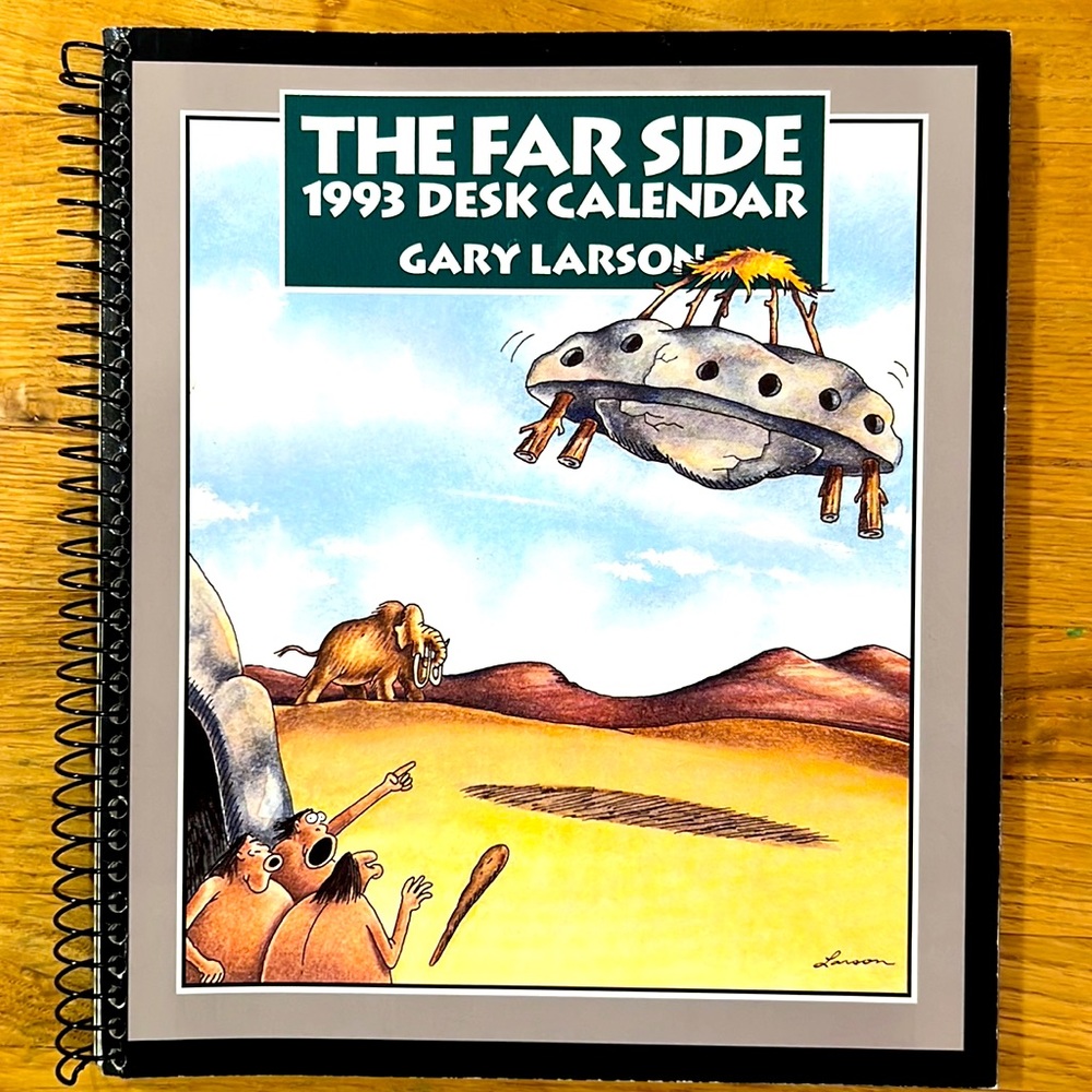 The Far Side 1993 Desk Calendar by Gary Larson